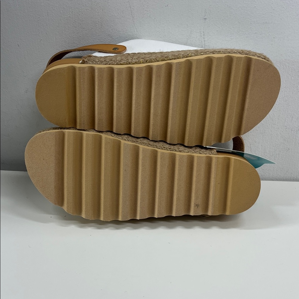 NWT REEF Women's Cushion Sage Slingback Espadrille Platform Flats Size 9 - Picture 7 of 7